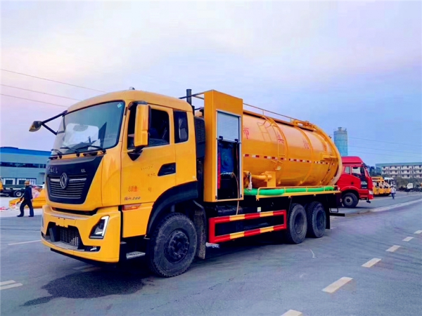 东风天龙22方大型市政抢修车